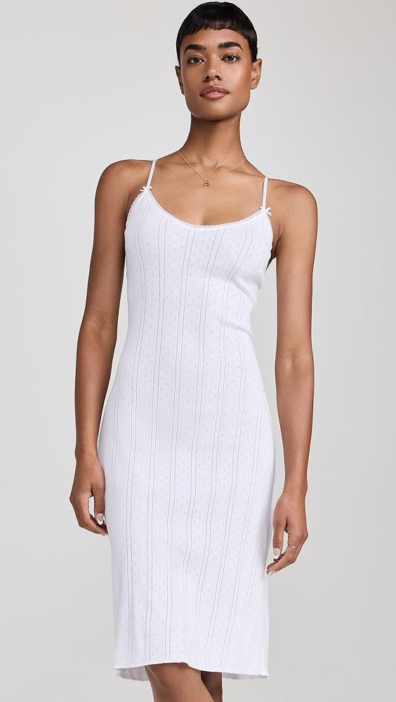 COUCOU The Midi Slip Dress | Shopbop Product Image