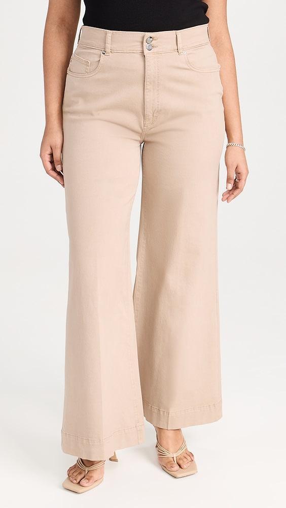 DL1961 Hepburn Extra Wide Leg: High Rise Vintage Jeans | Shopbop Product Image