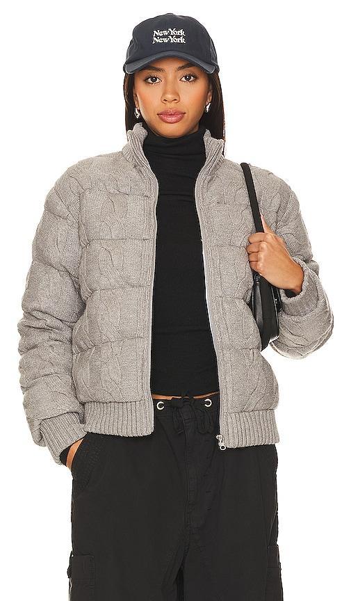 Aubrey Cable Puffer Jacket Product Image