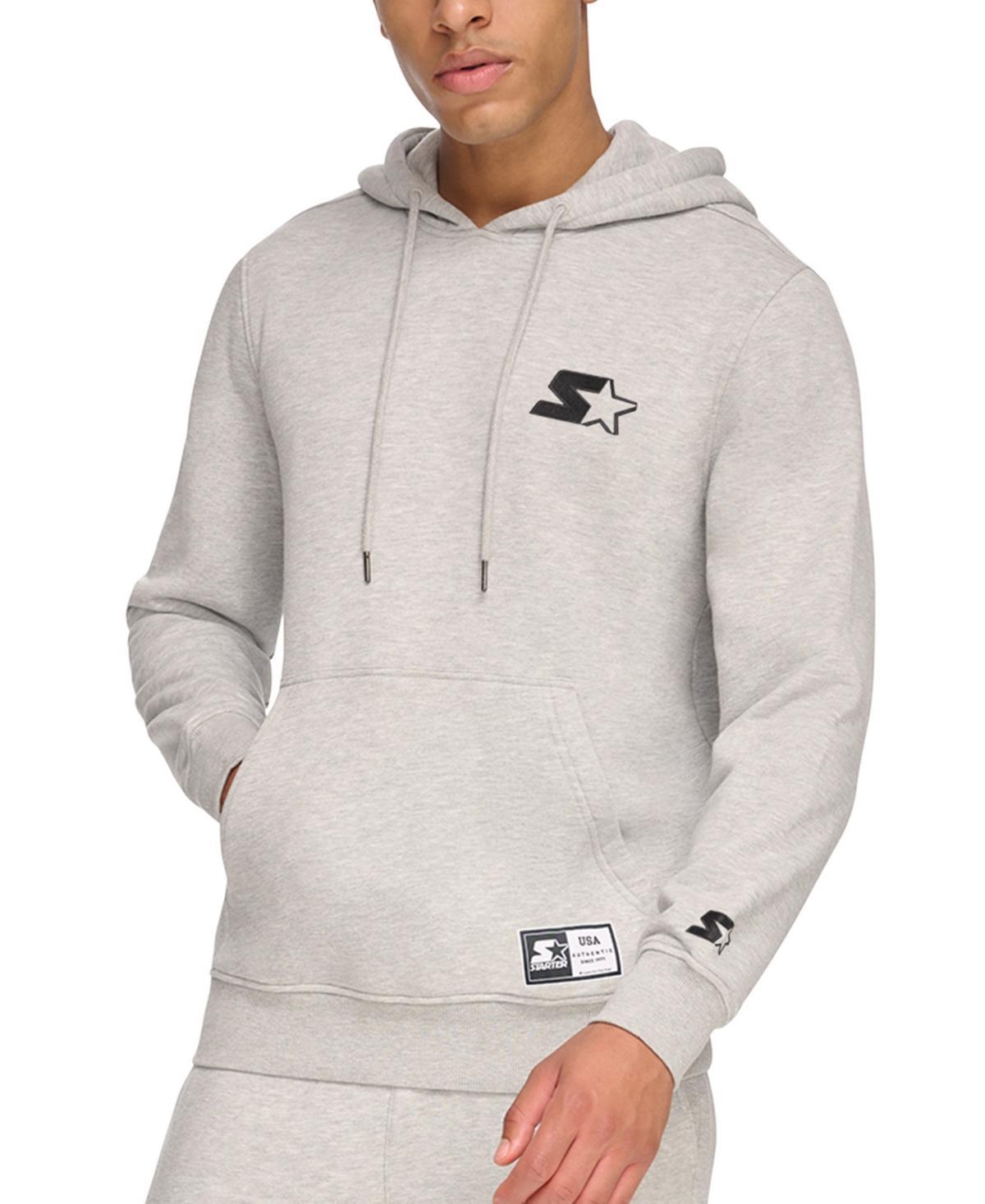 Starter Mens Classic-Fit Embroidered Logo Fleece Hoodie Product Image