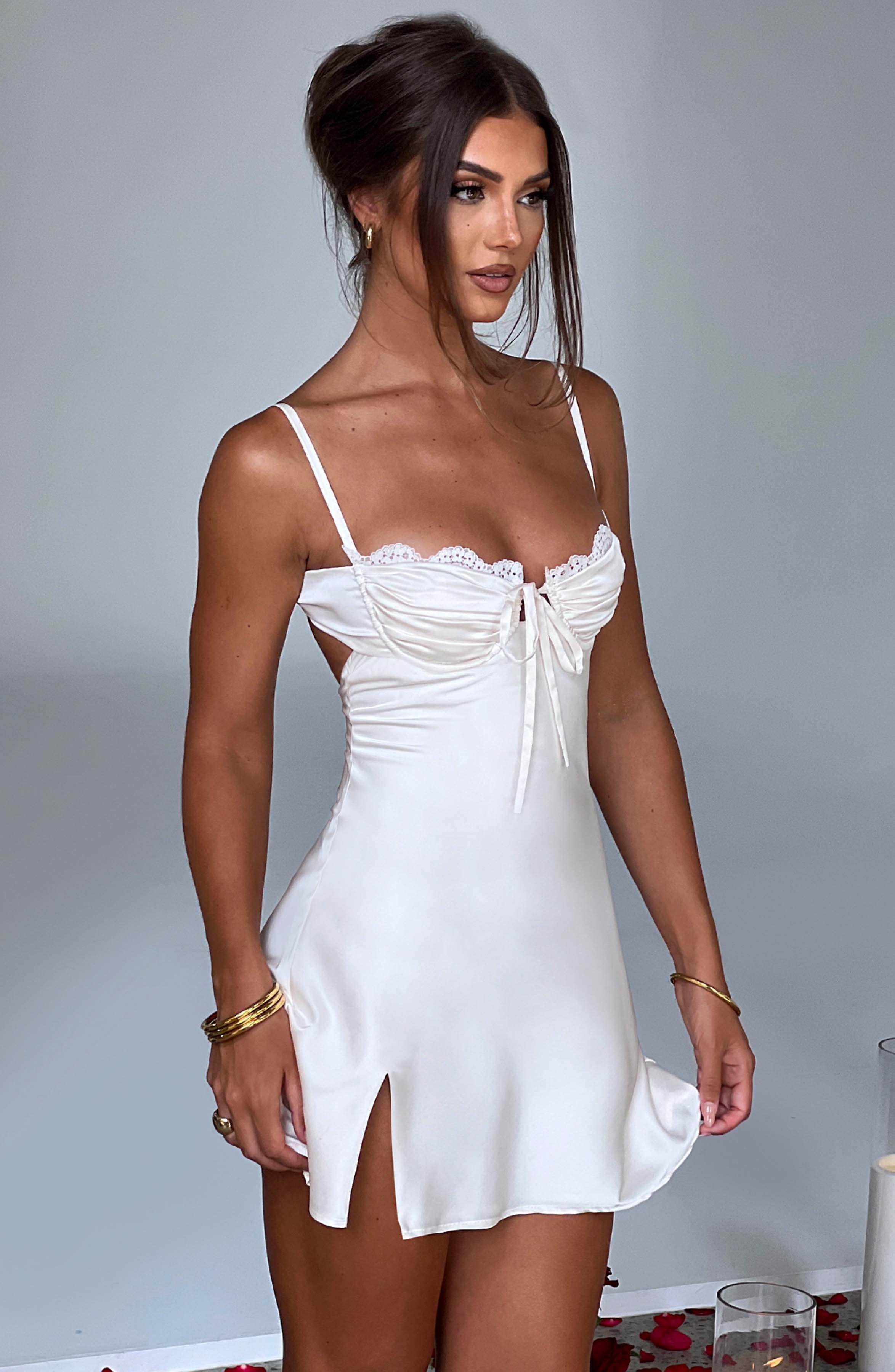 Sherise Mini Dress - Ivory Product Image