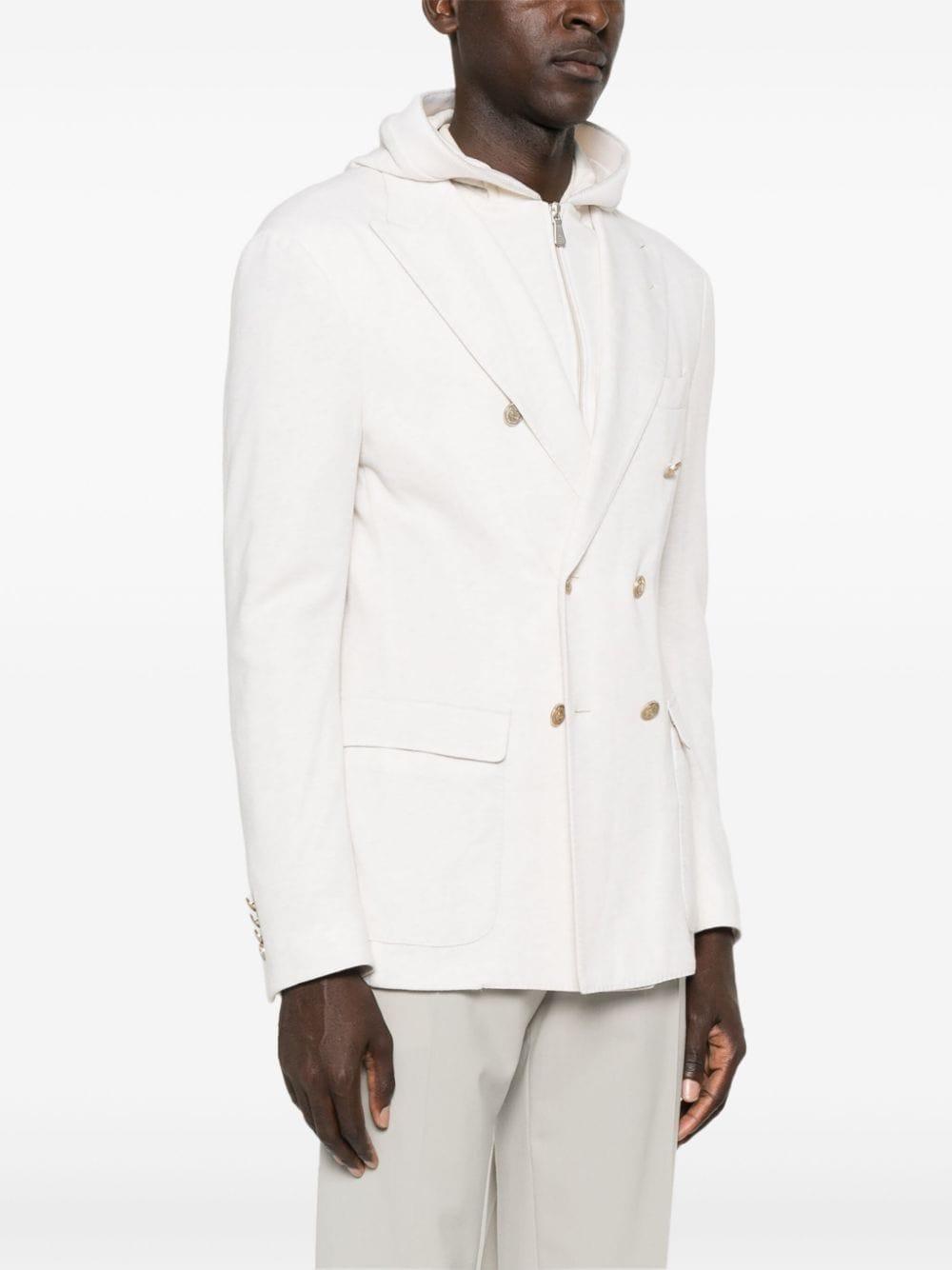 Layered Blazer In Neutrals Product Image