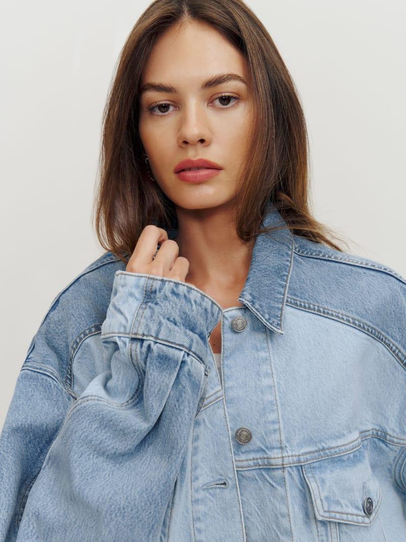 Brooks Oversized Denim Jacket Product Image