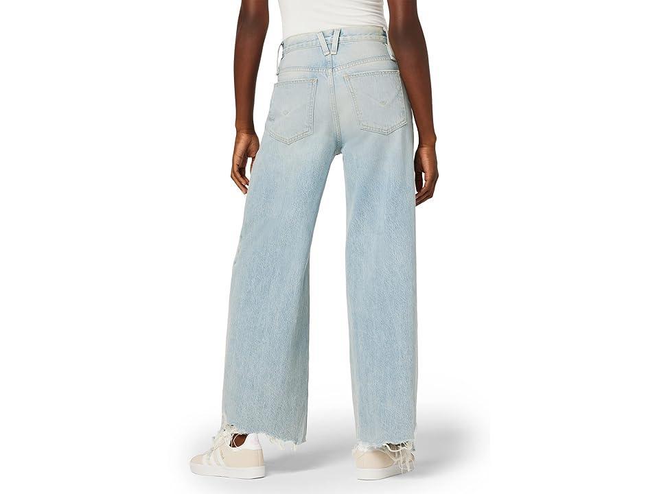 Hudson Jeans James High-Rise Wide Leg Barefoot in Iris (Iris) Women's Jeans Product Image