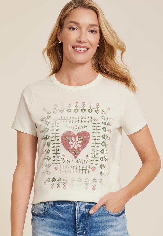 Heritage Heart Classic Fit Graphic Tee Product Image