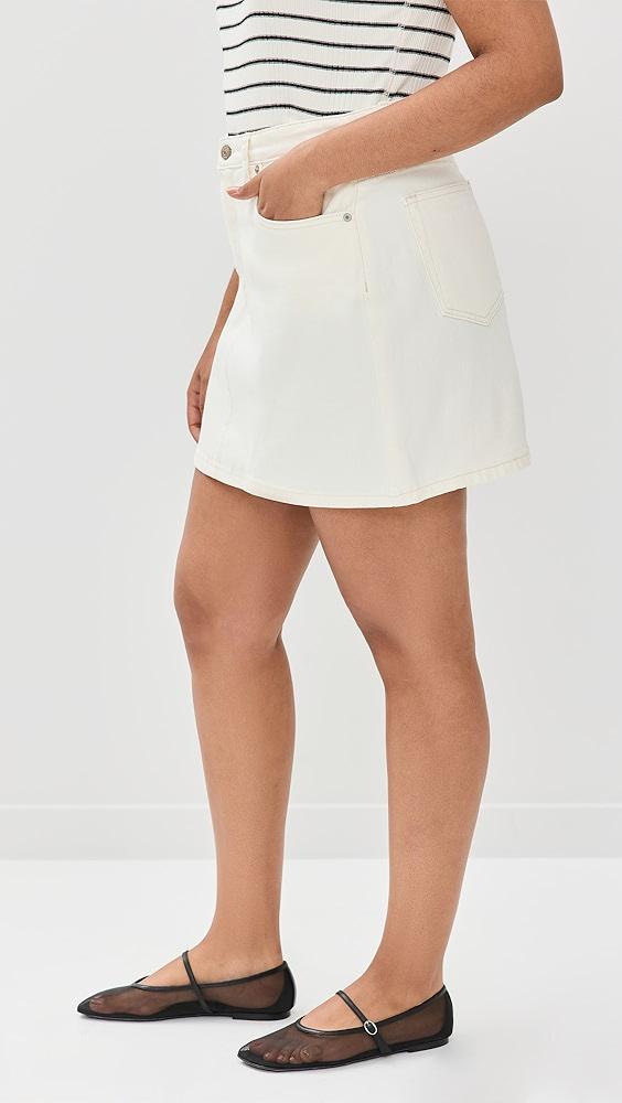 Reformation Lydia High Rise Denim Mini Skirt | Shopbop Product Image