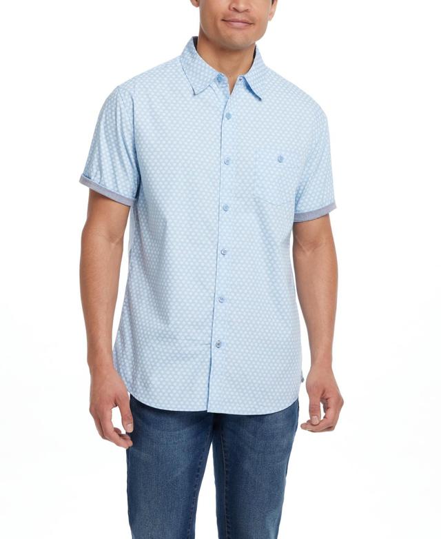 Weatherproof Vintage Mens Short Sleeve Cotton Poplin Shirt Product Image