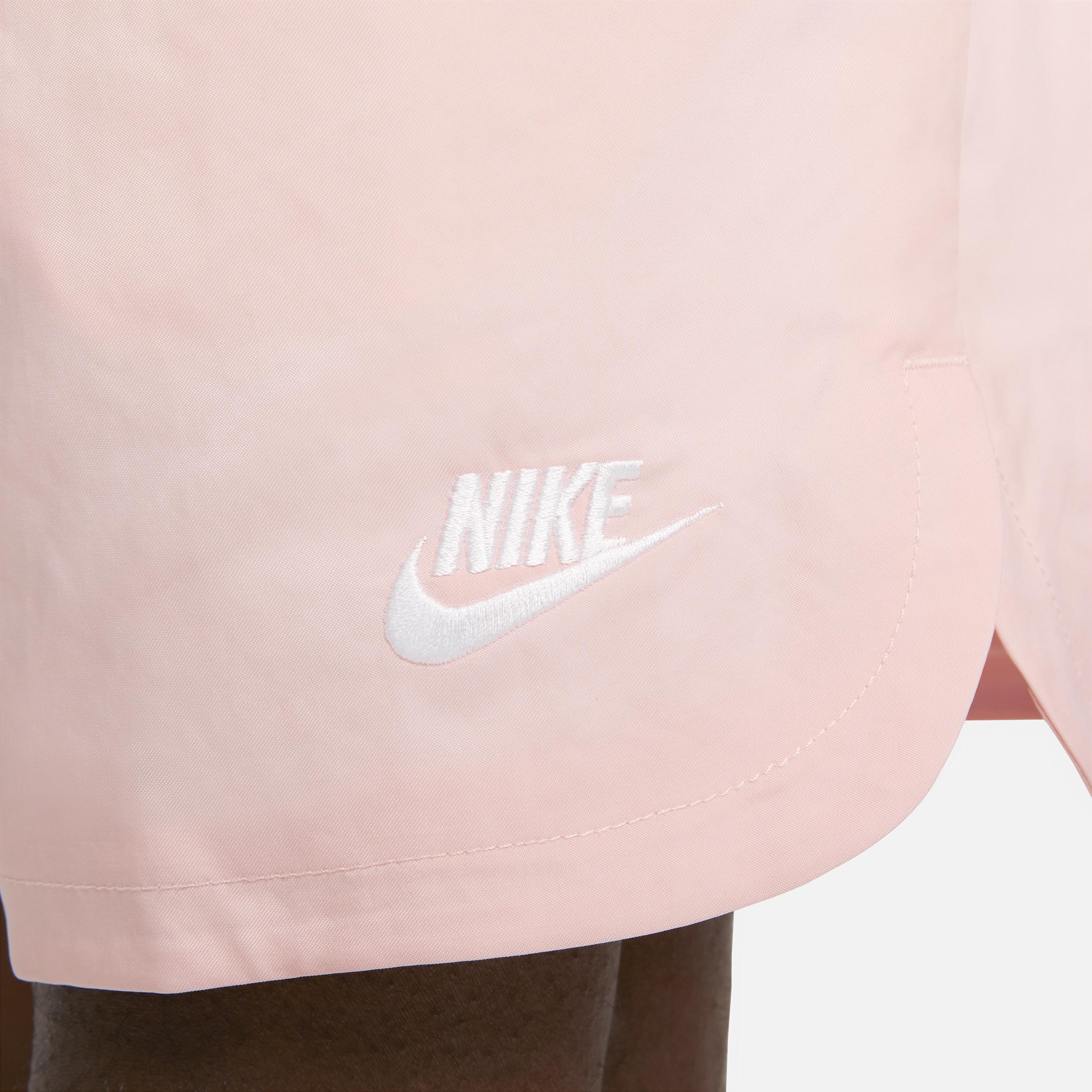 Nike Mens Nike Club Woven LND Flow Shorts - Mens Pink/White Product Image