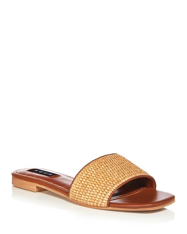 Aqua Womens Deker Slip On Slide Sandals - 100% Exclusive Product Image