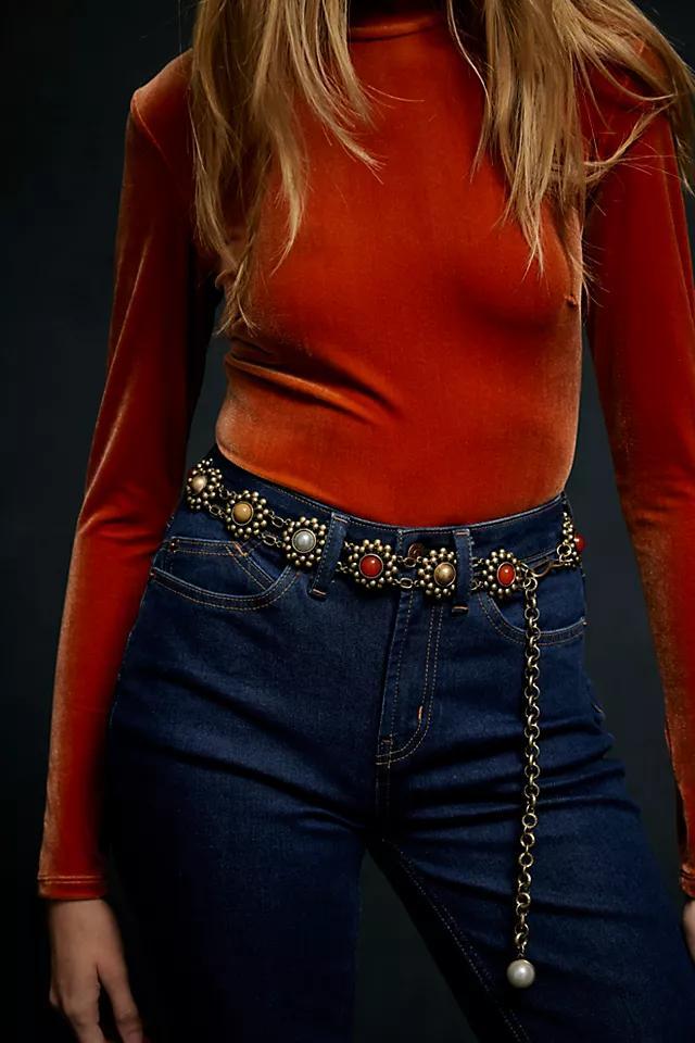 Vintage Bloom Chain Belt Product Image