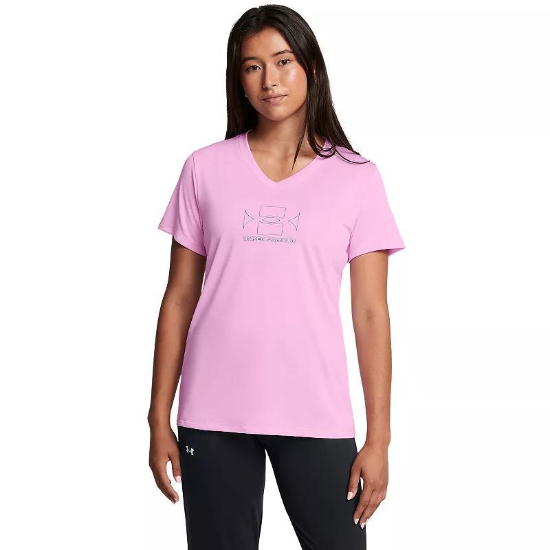 Womens Under Armour Tech Twist Branded Short Sleeve Tee Product Image