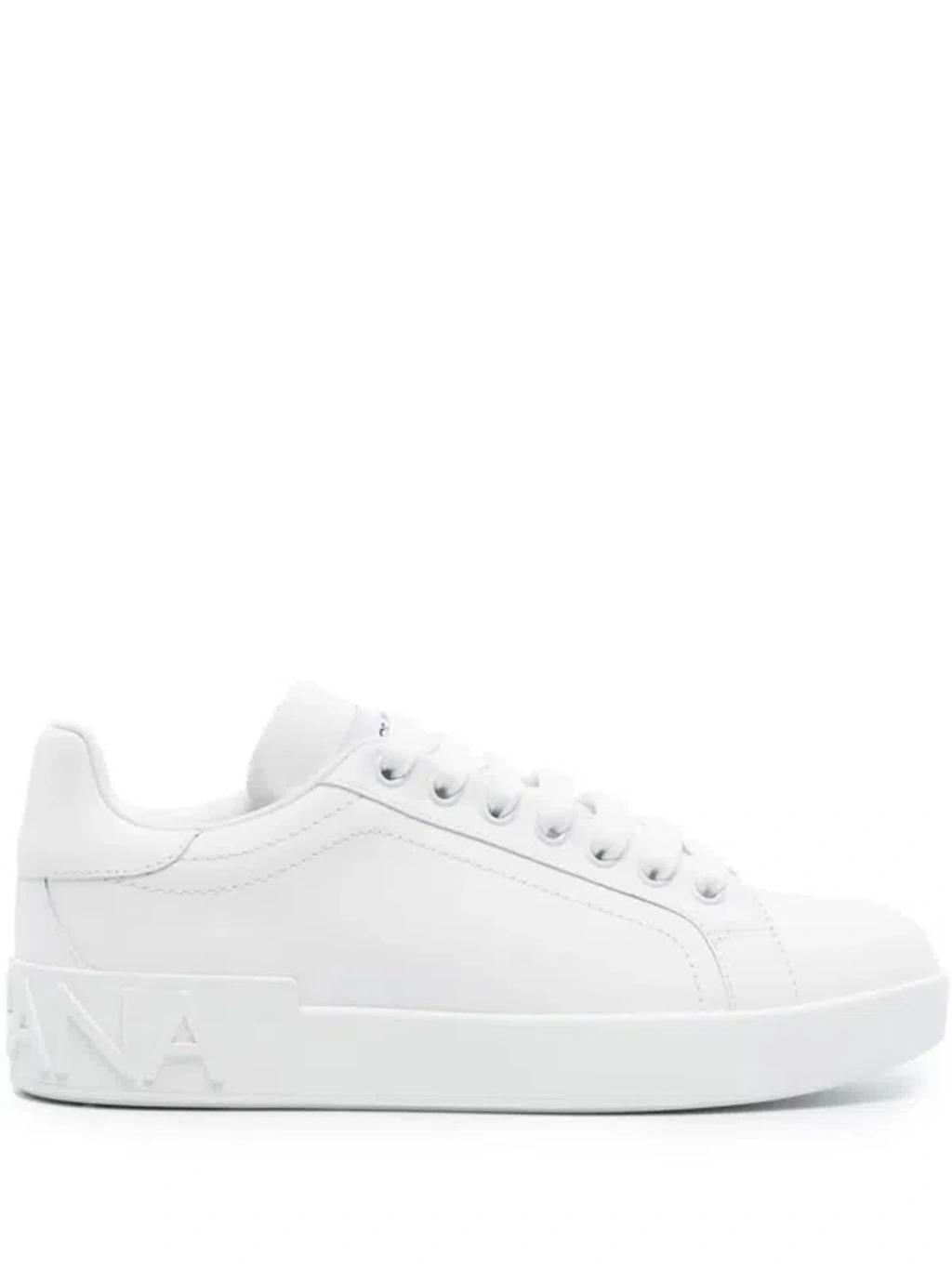 DOLCE & GABBANA Portofino Sneakers In White product image