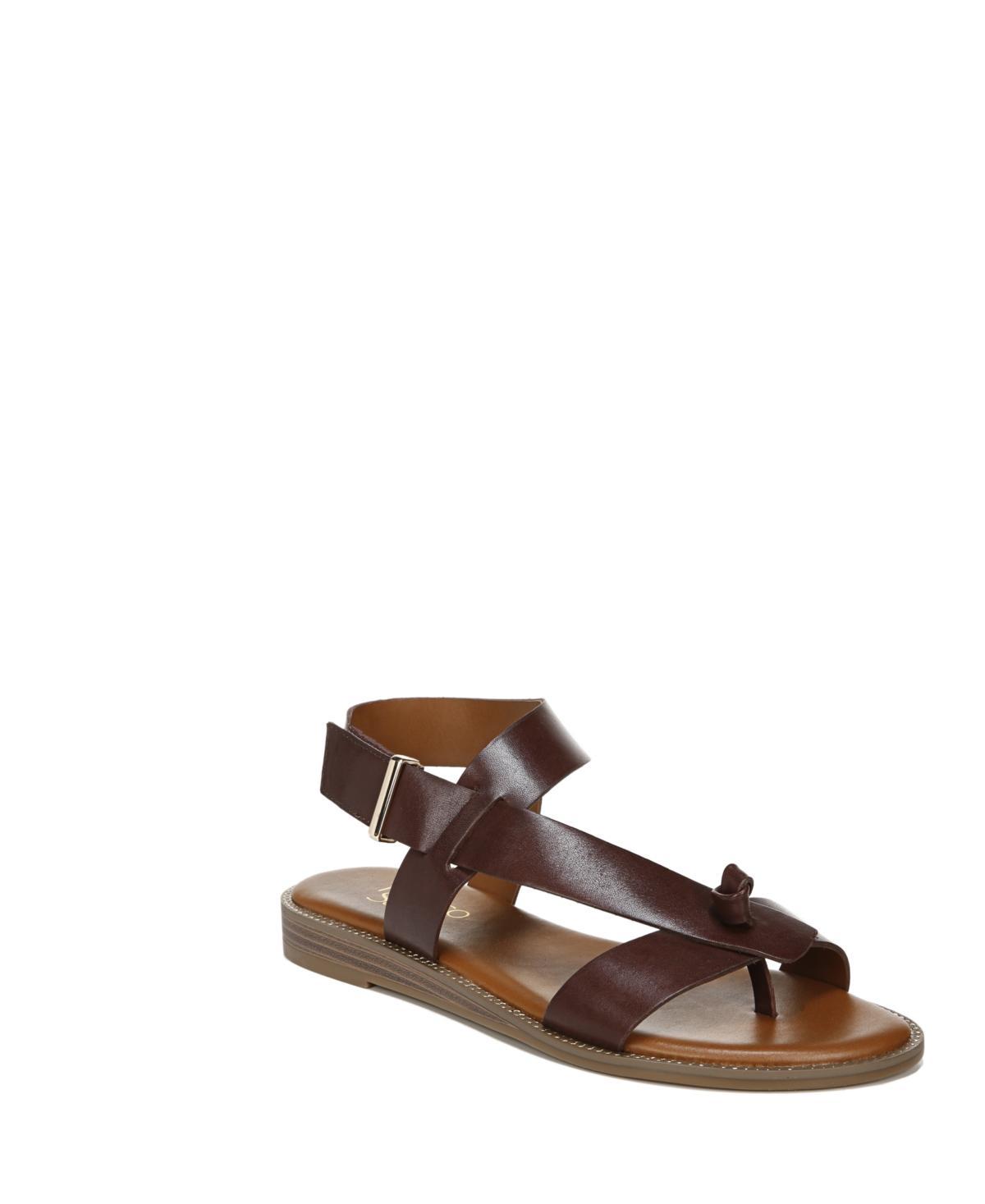 Franco Sarto Glenni Asymmetrical T-Strap Sandals Product Image