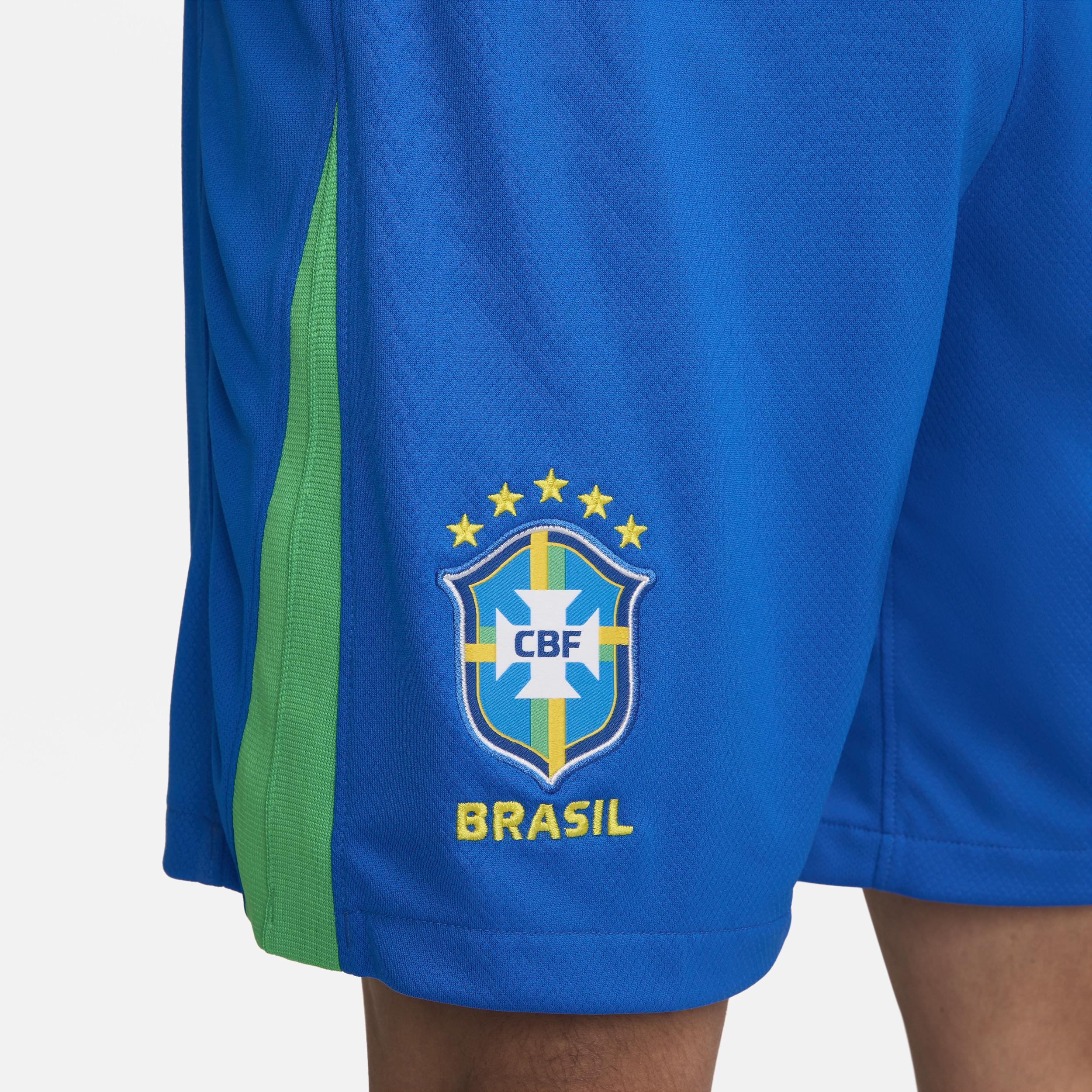 Brazil 2024 Stadium Home Nike Mens Dri-FIT Soccer Replica Shorts Product Image