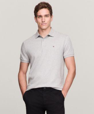 Men's Regular-Fit Liquid Cotton Polo Shirt Product Image