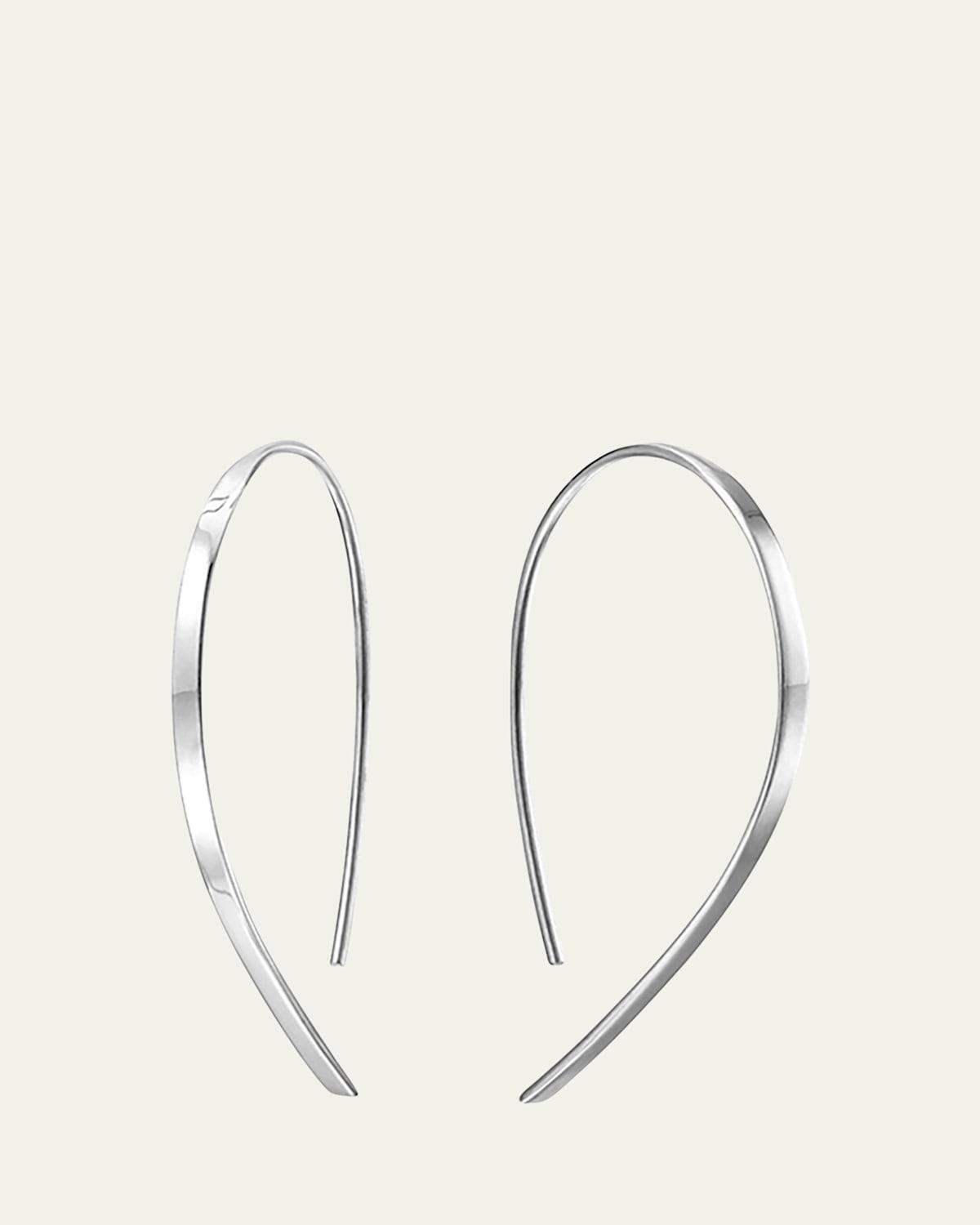 Lana Mini Flat Hooked On Hoop Earrings Product Image