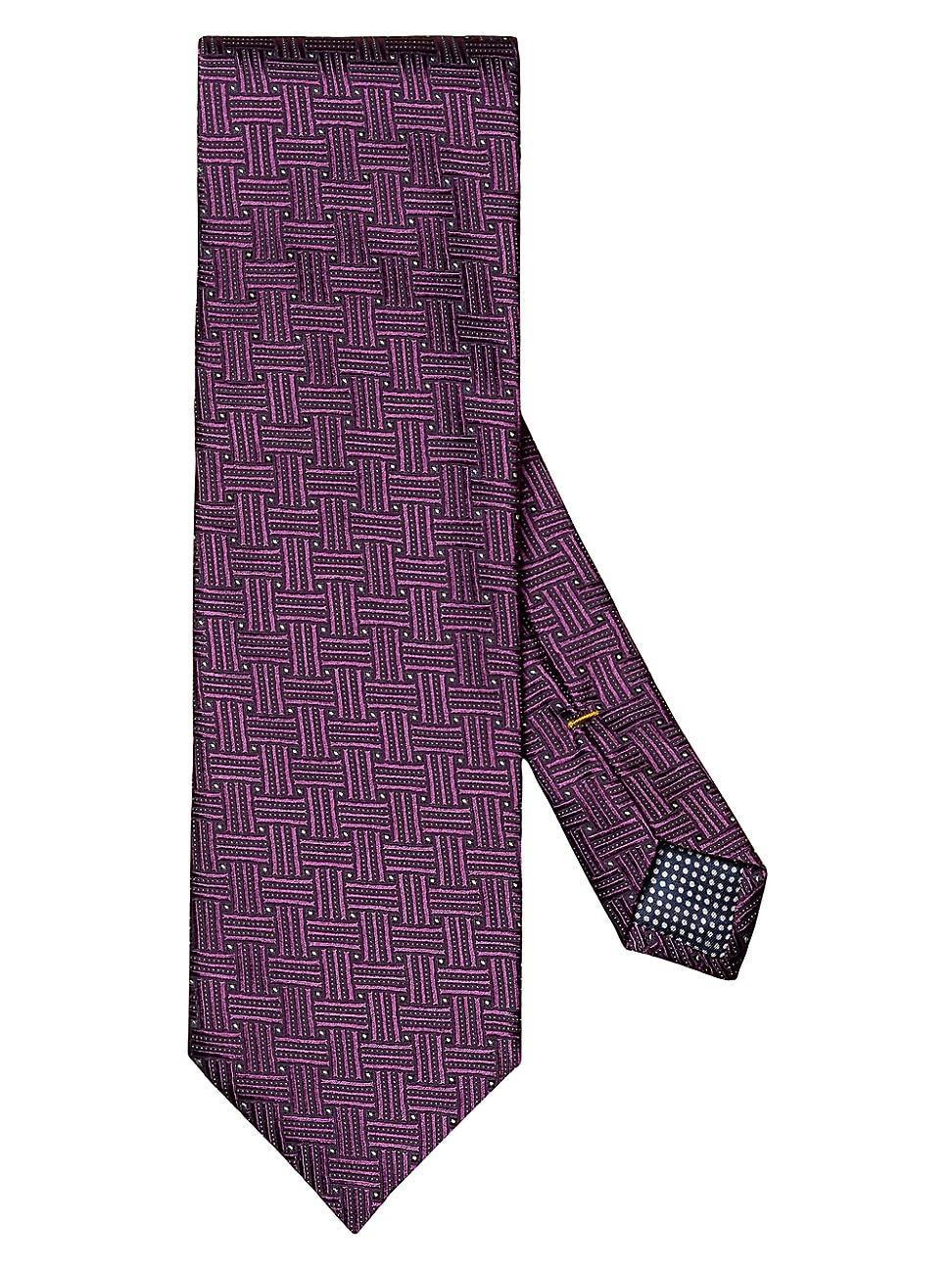 Mens Pin-Dot Silk Tie Product Image