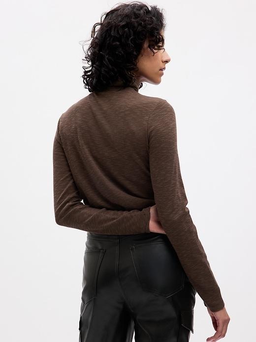 Essential Rib Turtleneck T-Shirt product image