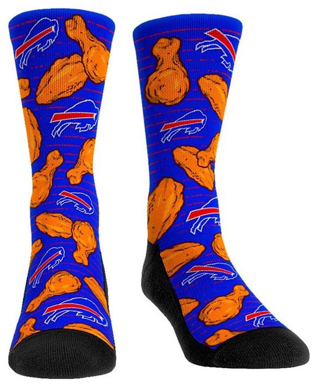 Mens and Womens Buffalo Bills Localized Food Multi Crew Socks Product Image