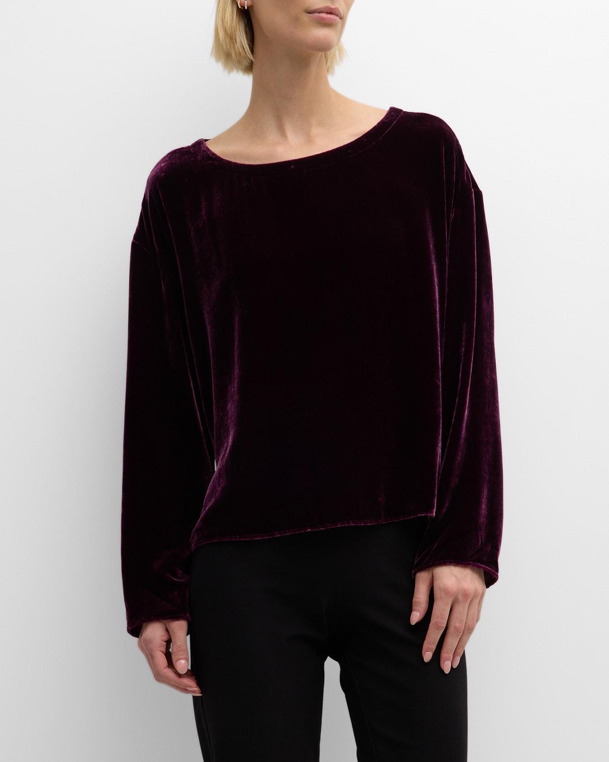 Womens Ballet Neck Top Product Image