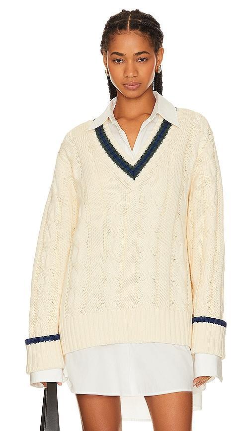 V Neck Sweater Product Image