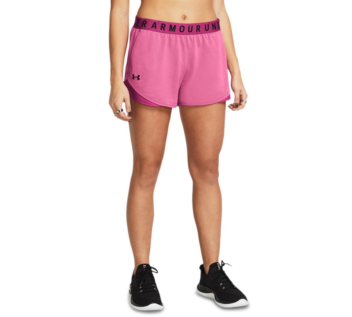 Under Armour Womens Play Up Training Shorts - Viral Blue / Viral Blue Product Image