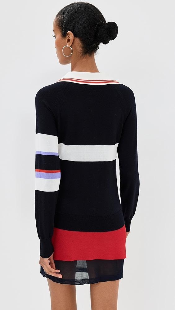 Wales Bonner Calm Polo | Shopbop Product Image