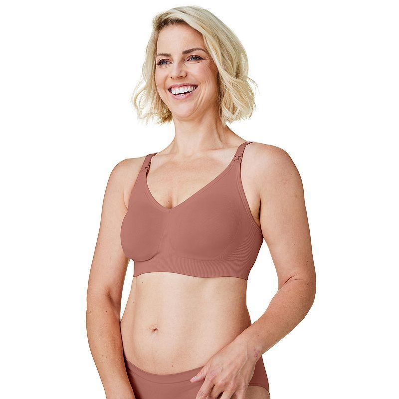 Bravado Designs Body Silk Seamless Nursing Bra 1401V, Womens Pink Product Image