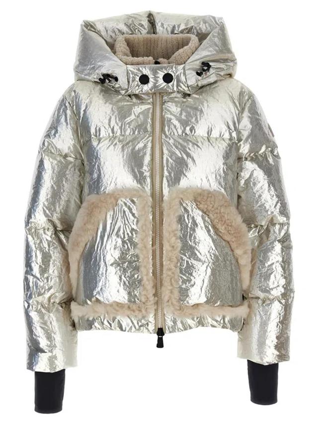 MONCLER Trevelin Down Jacket In Silver Product Image