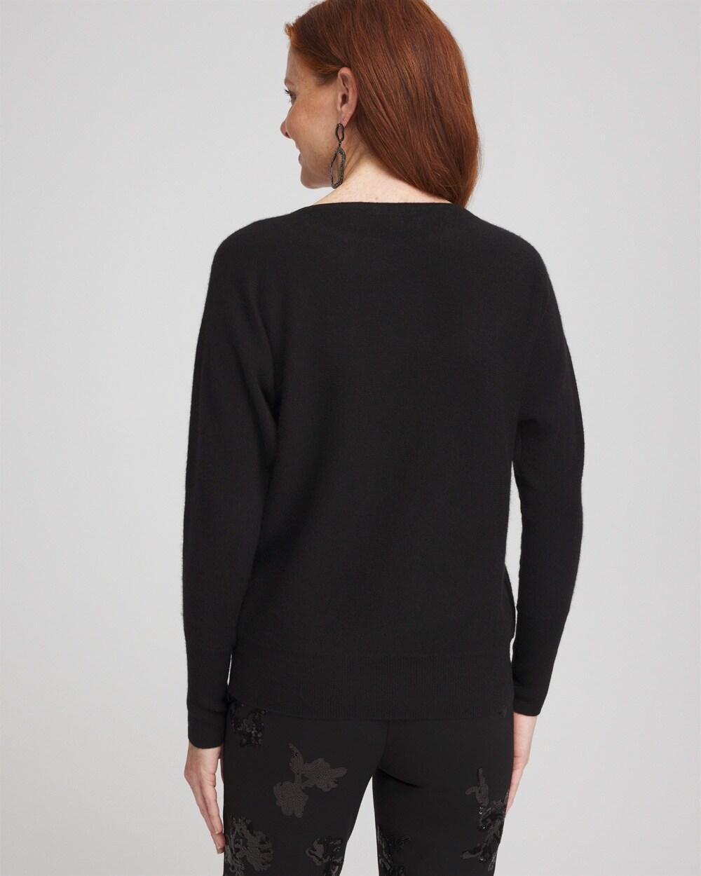 Women's Cashmere Bateau Neck Sweater Product Image