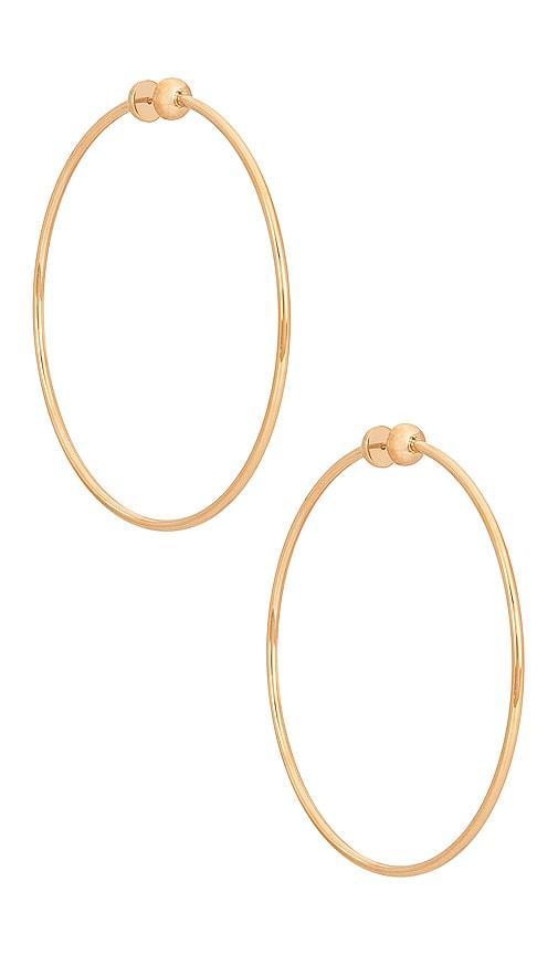 Jenny Bird Icon Large Hoop Earrings Product Image