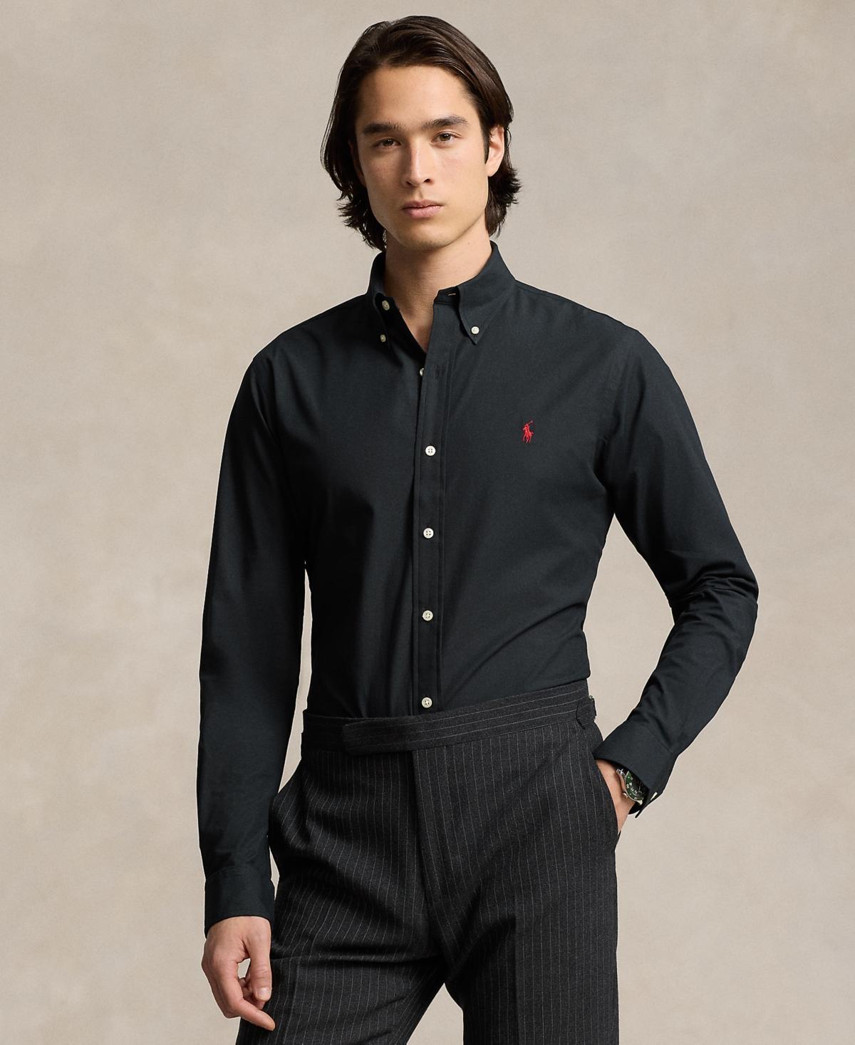 Polo Ralph Lauren Mens Classic-Fit Stretch Poplin Shirt Product Image