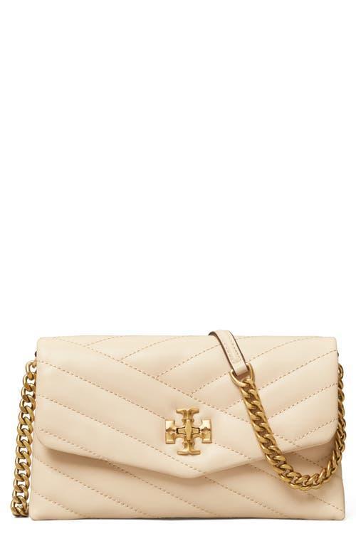 Tory Burch Kira Chevron Quilted Leather Wallet on a Chain Product Image