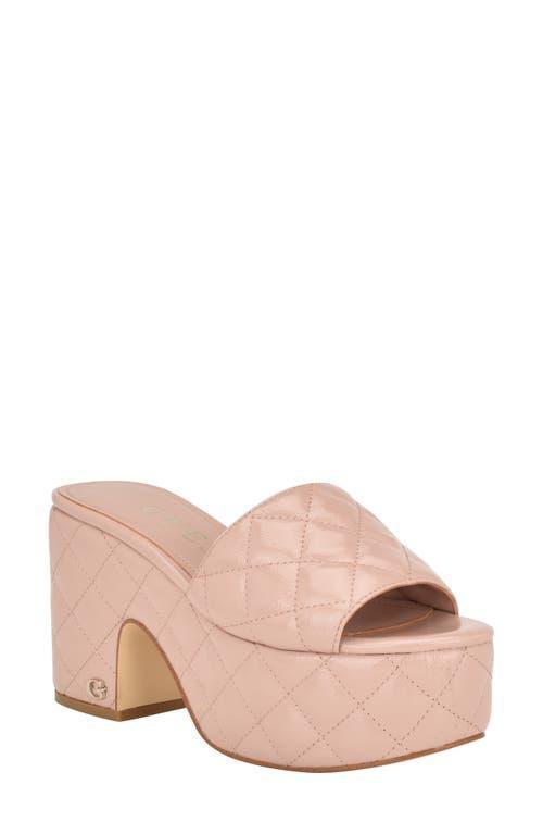 GUESS Yanni Platform Slide Sandal Product Image