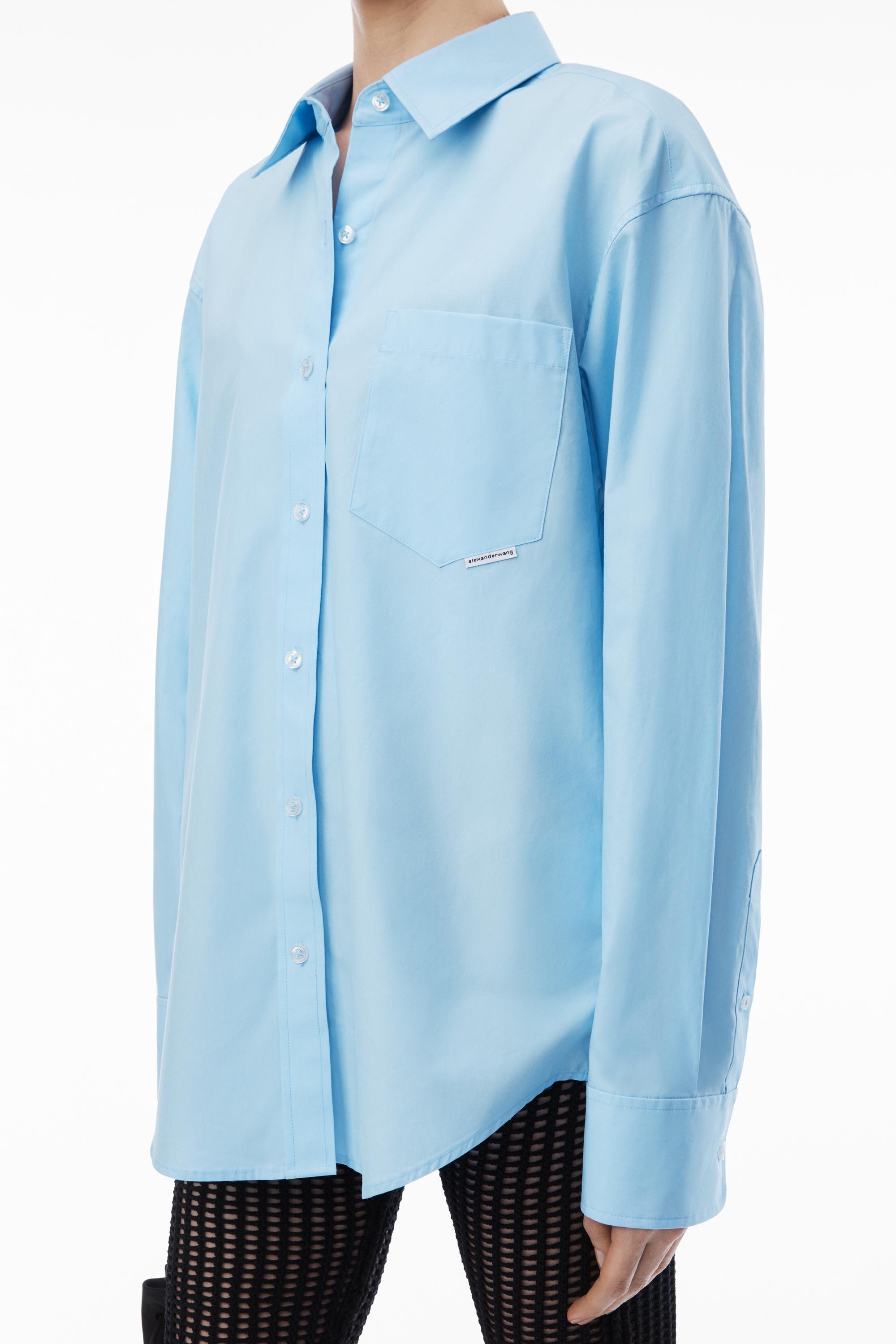 Boyfriend Shirt In Cotton Product Image