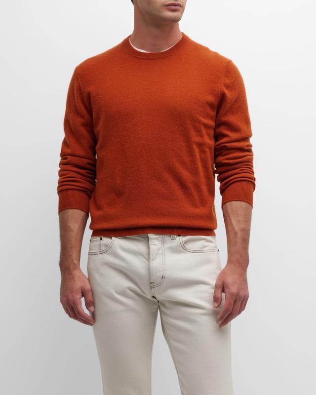 Mens Cashmere Crewneck Sweater Product Image