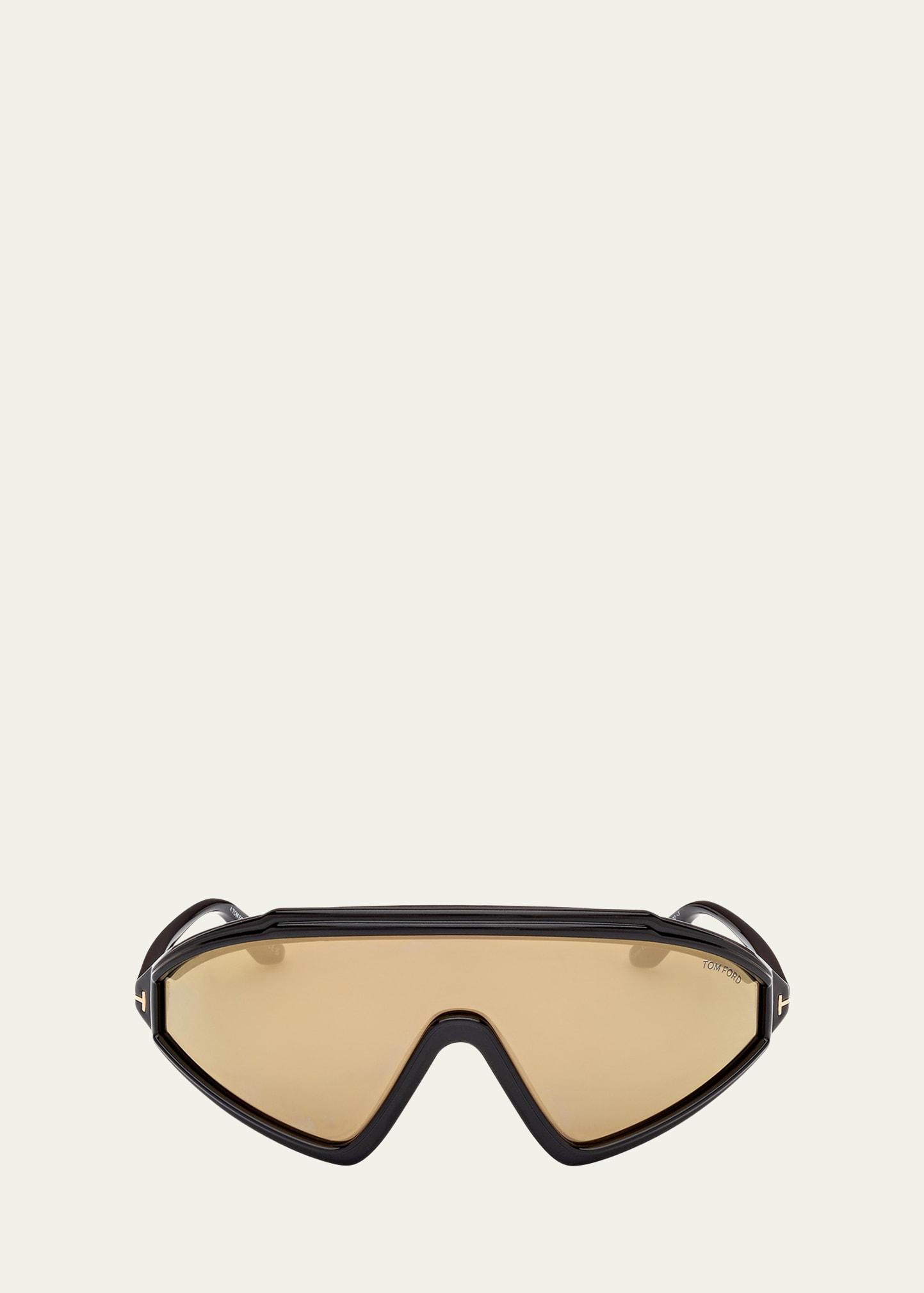 Mens Lorna Acetate Shield Sunglasses Product Image