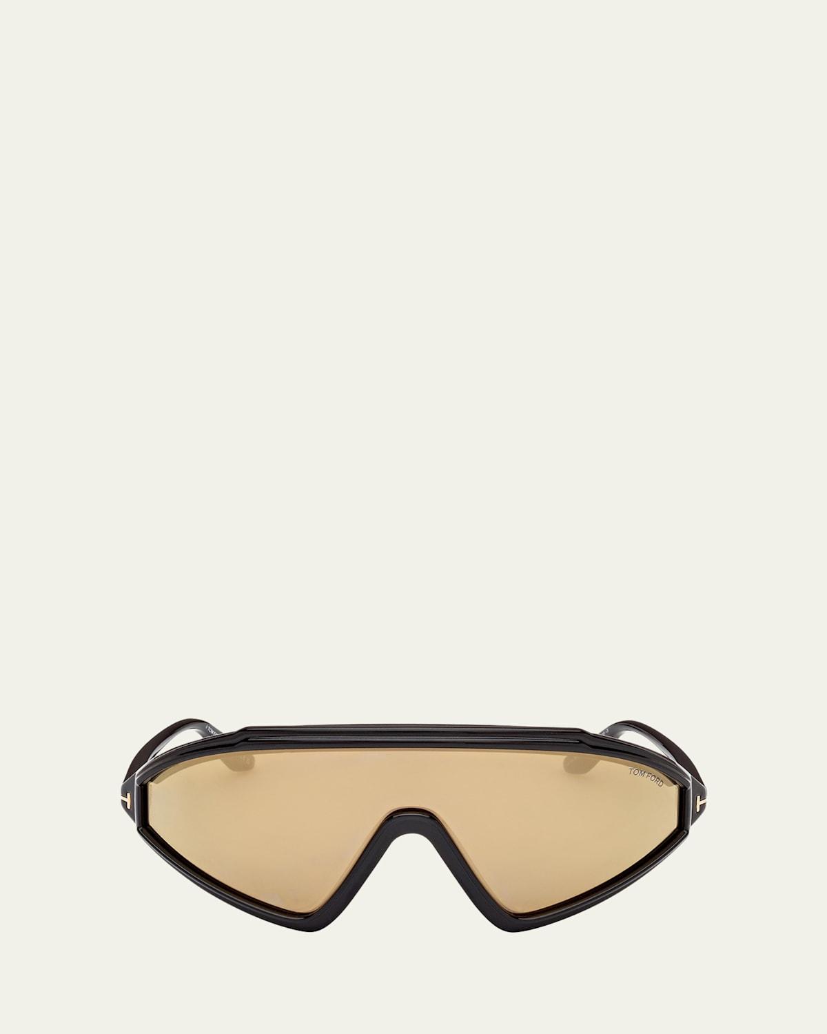 Mens Lorna Acetate Shield Sunglasses Product Image