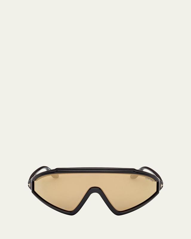 Mens Lorna Acetate Shield Sunglasses Product Image