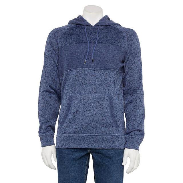 Mens Caliville Mixed-Fabric Fleece Hoodie Product Image