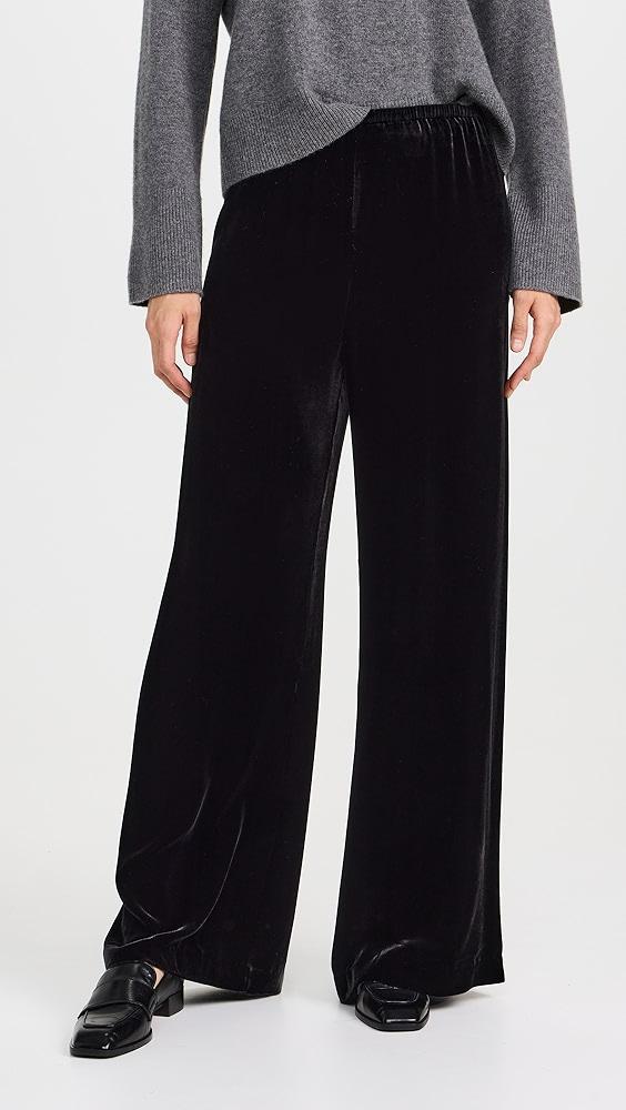 La Ligne Elasticated Velvet Pants | Shopbop Product Image