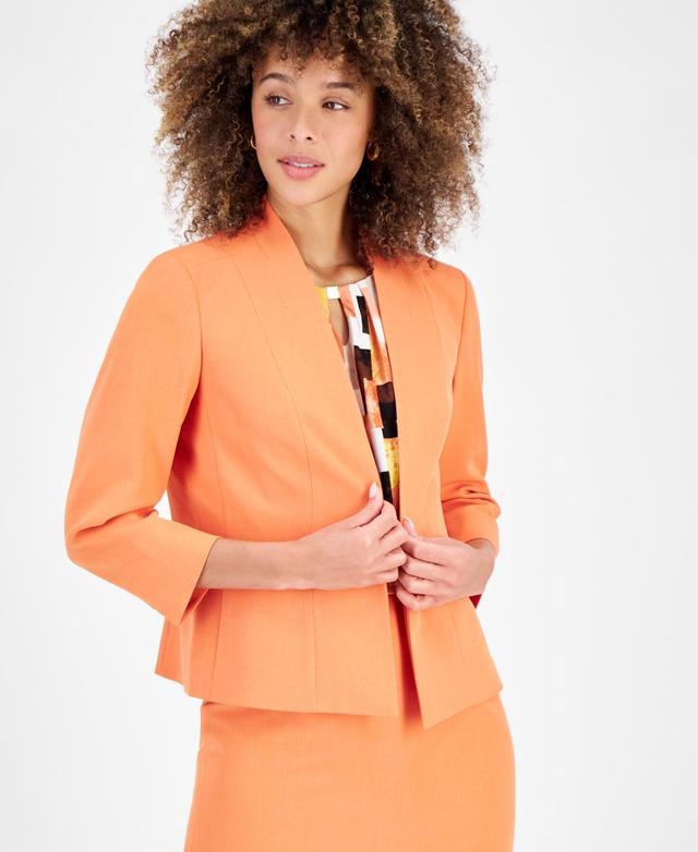 Kapser Womens Zip-Pocket Stand-Collar Jacket Product Image