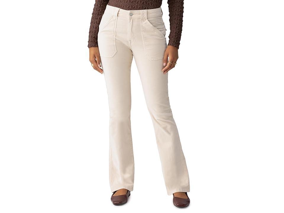 Sanctuary Corduroy Hayden Bootcut Sugar) Women's Dress Pants Product Image