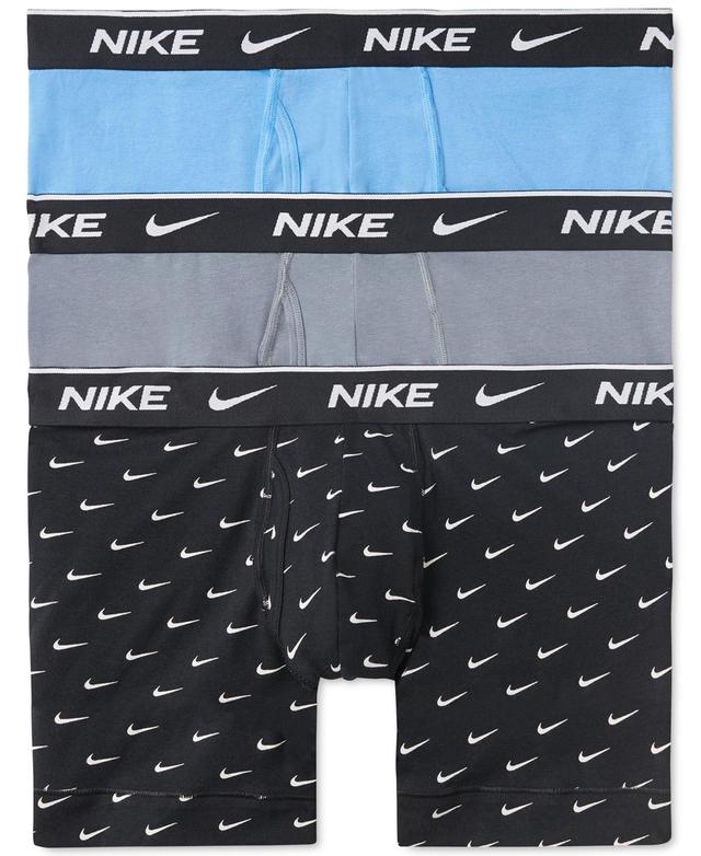 Nike Mens 3-Pack Logo Waist Boxer Briefs - Transparent Product Image