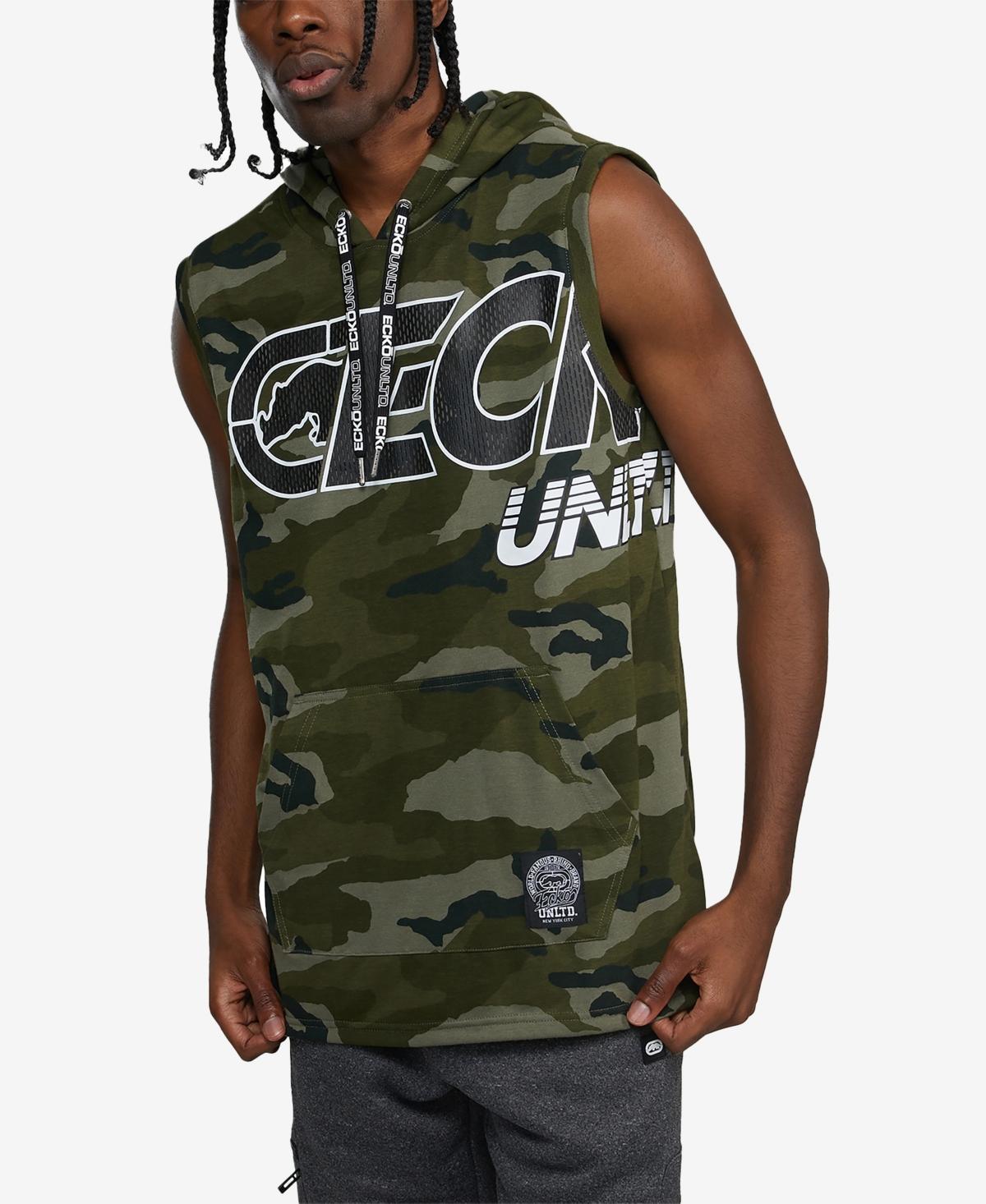 Ecko Unltd Mens Sleeveless Mega Man Hoodie Product Image