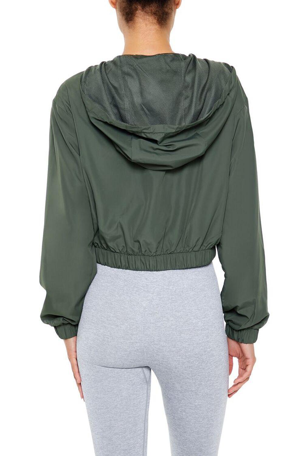 Active Hooded Zip-Up Jacket | Forever 21 Product Image