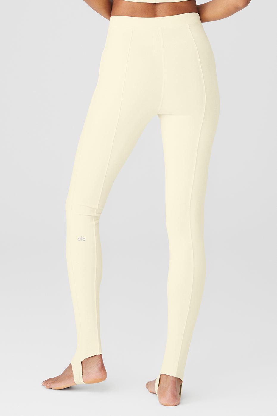 Airbrush High-Waist Enso Legging - French Vanilla Female Product Image