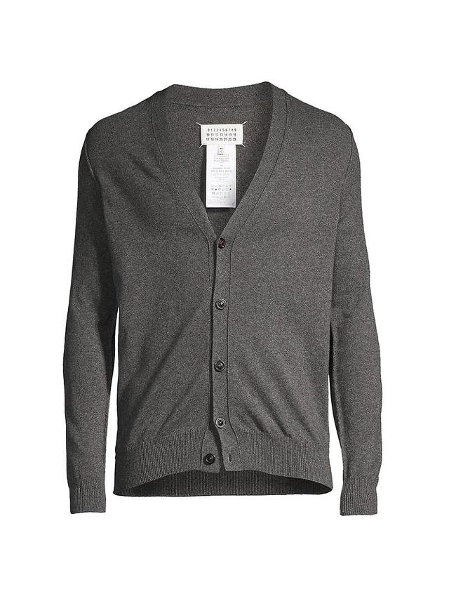 Cashmere Button-Front Cardigan Product Image