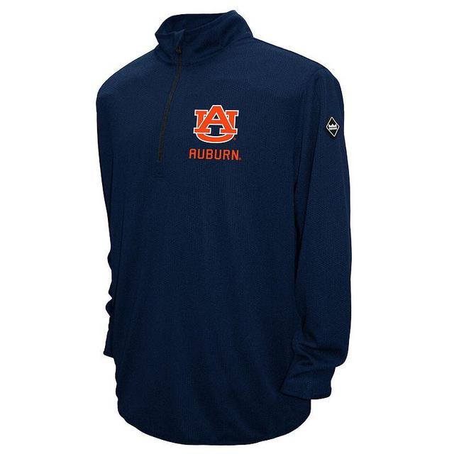 Mens Auburn Tigers Flow Thermatec Pullover Blue Product Image