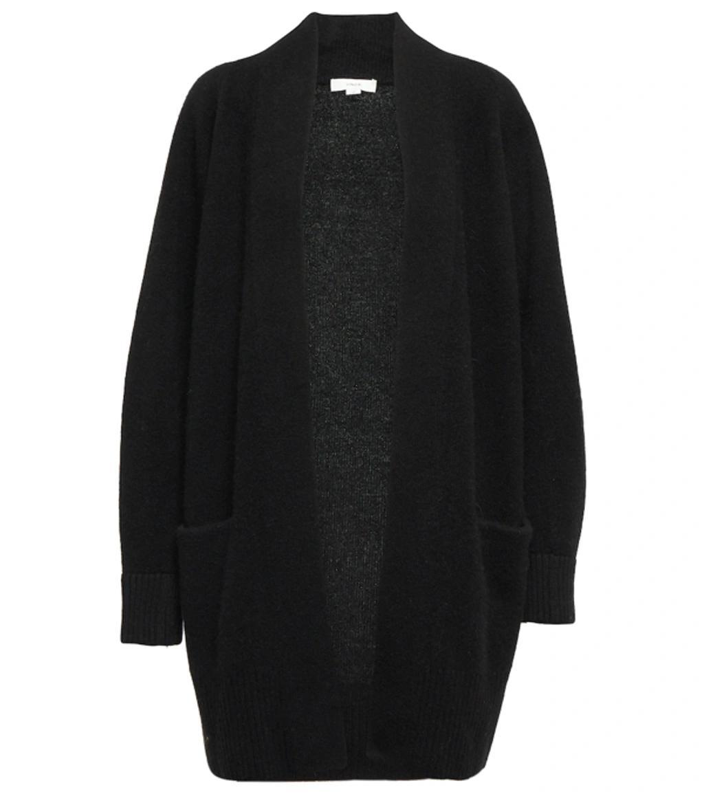 Cashmere Cardigan In Black Product Image